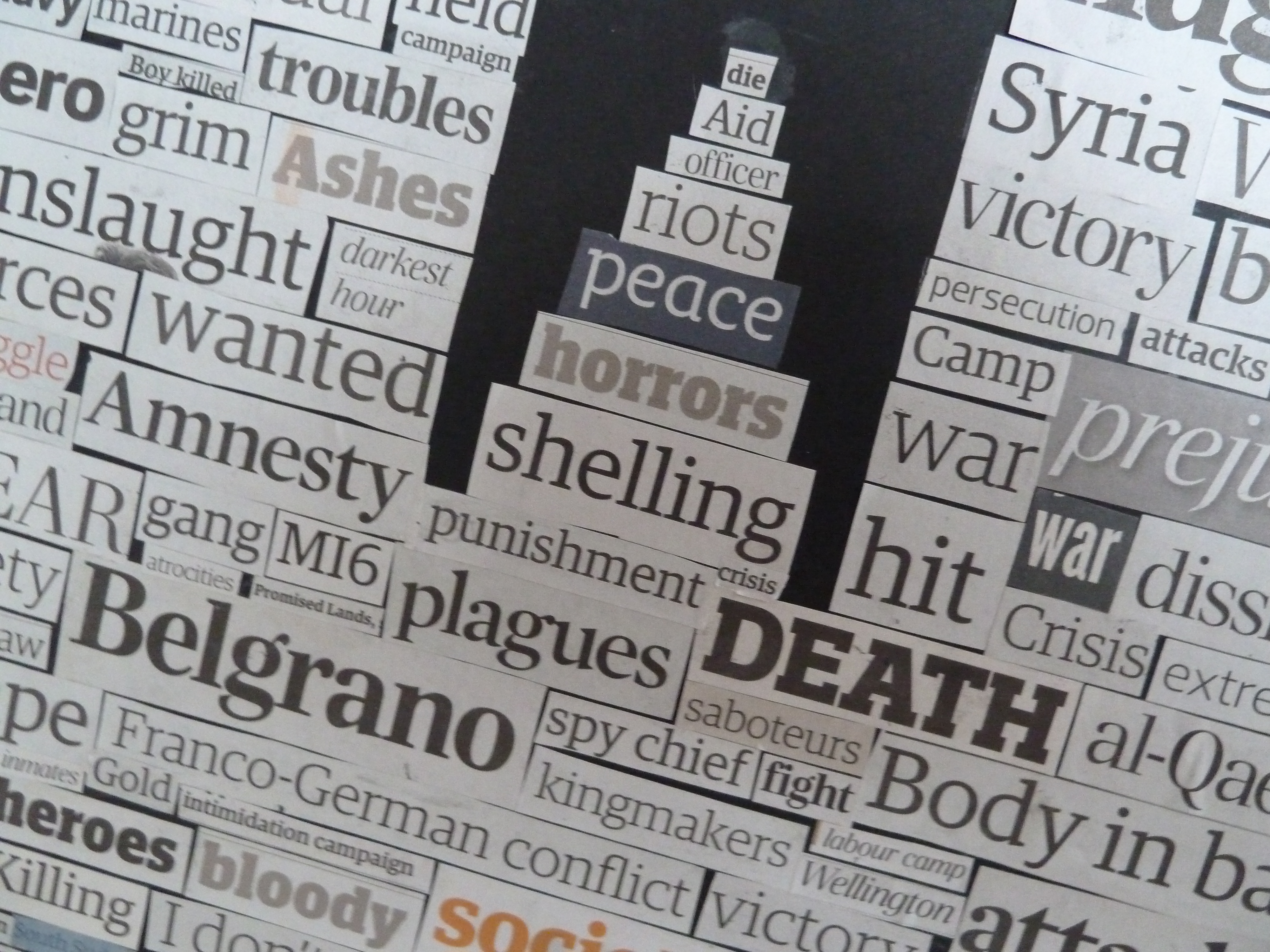 Martin Waters WAR WORDS Detail martin-waters-war-words-detail