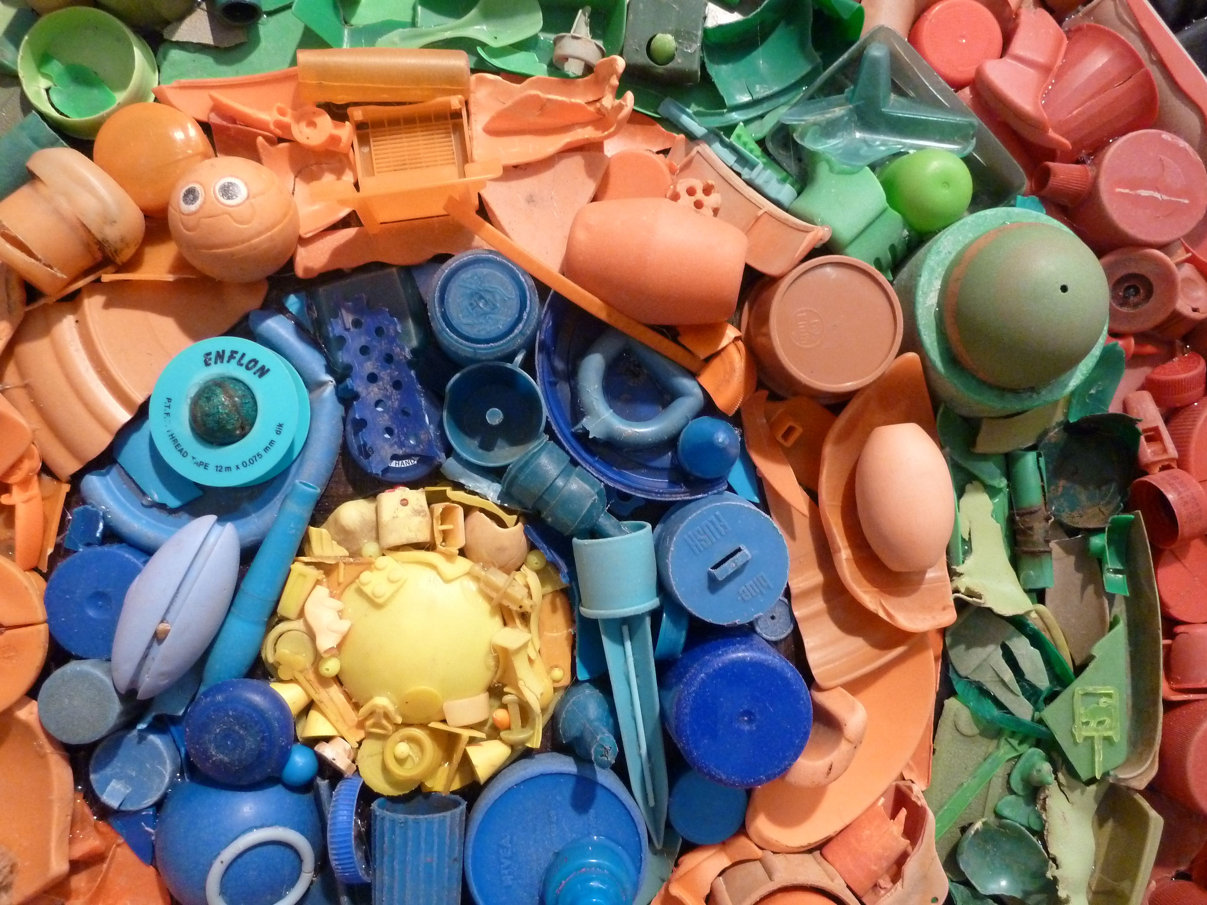 Detail of the piece on view at Artlink, Hull.
